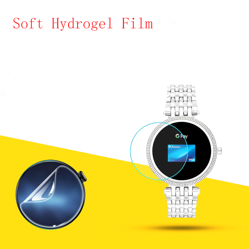 Smartwatch Watches Michael Kors - Filme de hidrogel macio transparente hd