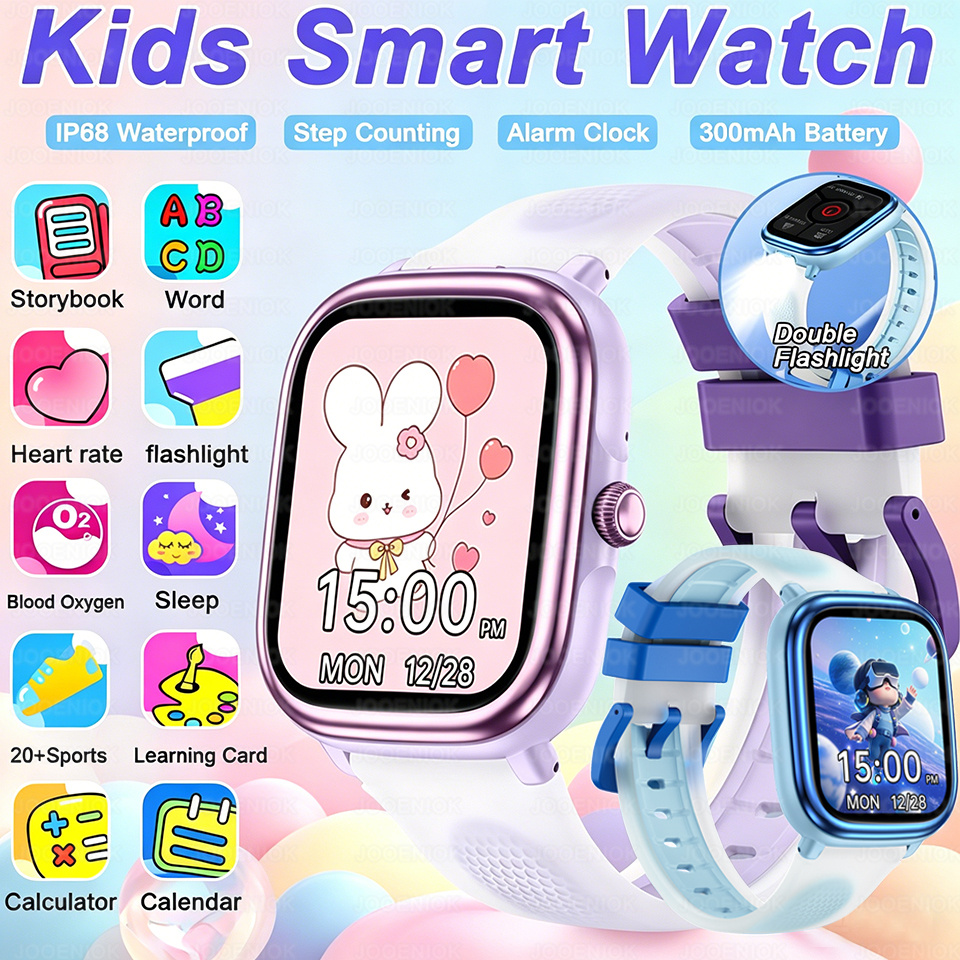 Smartwatch Watches Birthday Gift For Boys - Novo Smartwatch 2026 para Crianças com