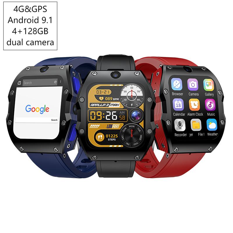 Watch Smartwatch - 4G Android Smartwatch 4 + 128GB