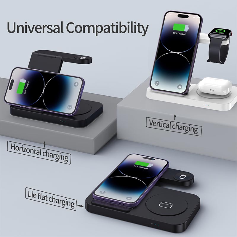Watch 7 Smartwatch Iphone - Estação de Carregamento Sem Fio Dobrável