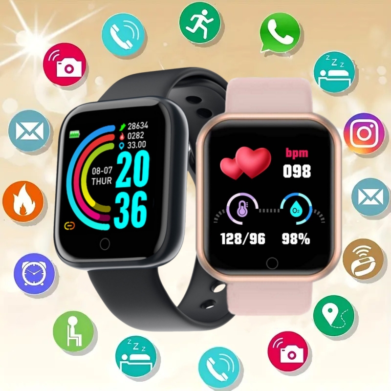 Smartwatch Watches For Boys - Relógio inteligente para homens e mulheres