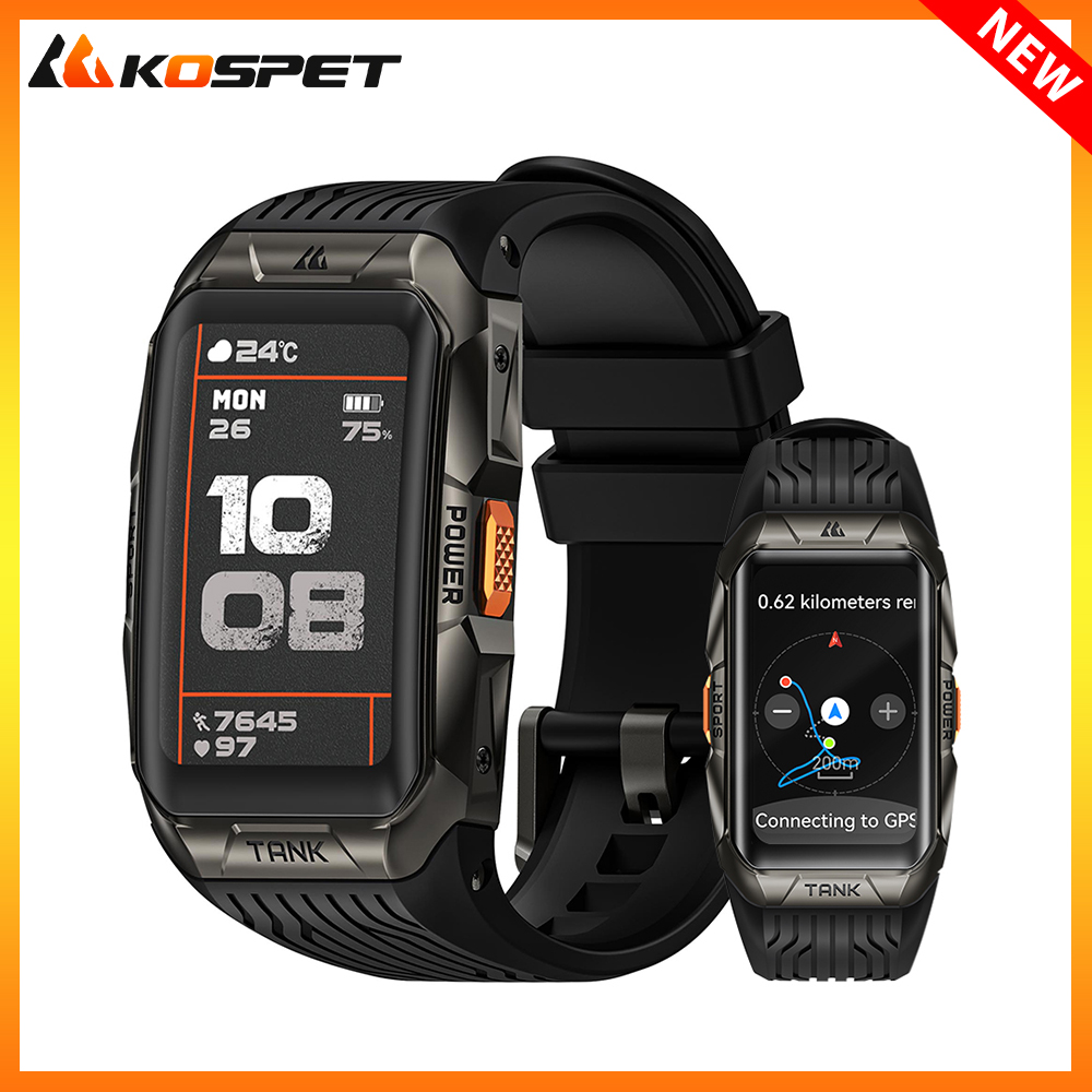 Altimeter Compass Watch - 2025 KOSPET TANK X2 Ultra Relógio