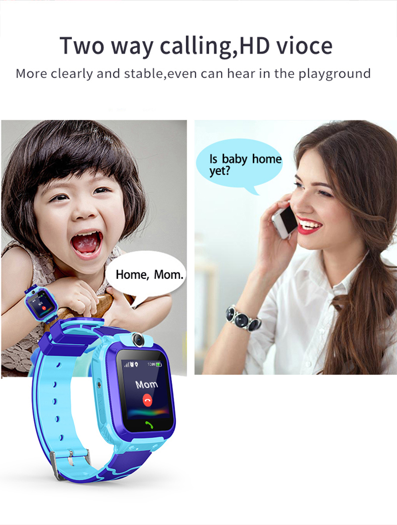 Smartwatch Watches Boys - Relógio Inteligente à Prova d'Água 2026