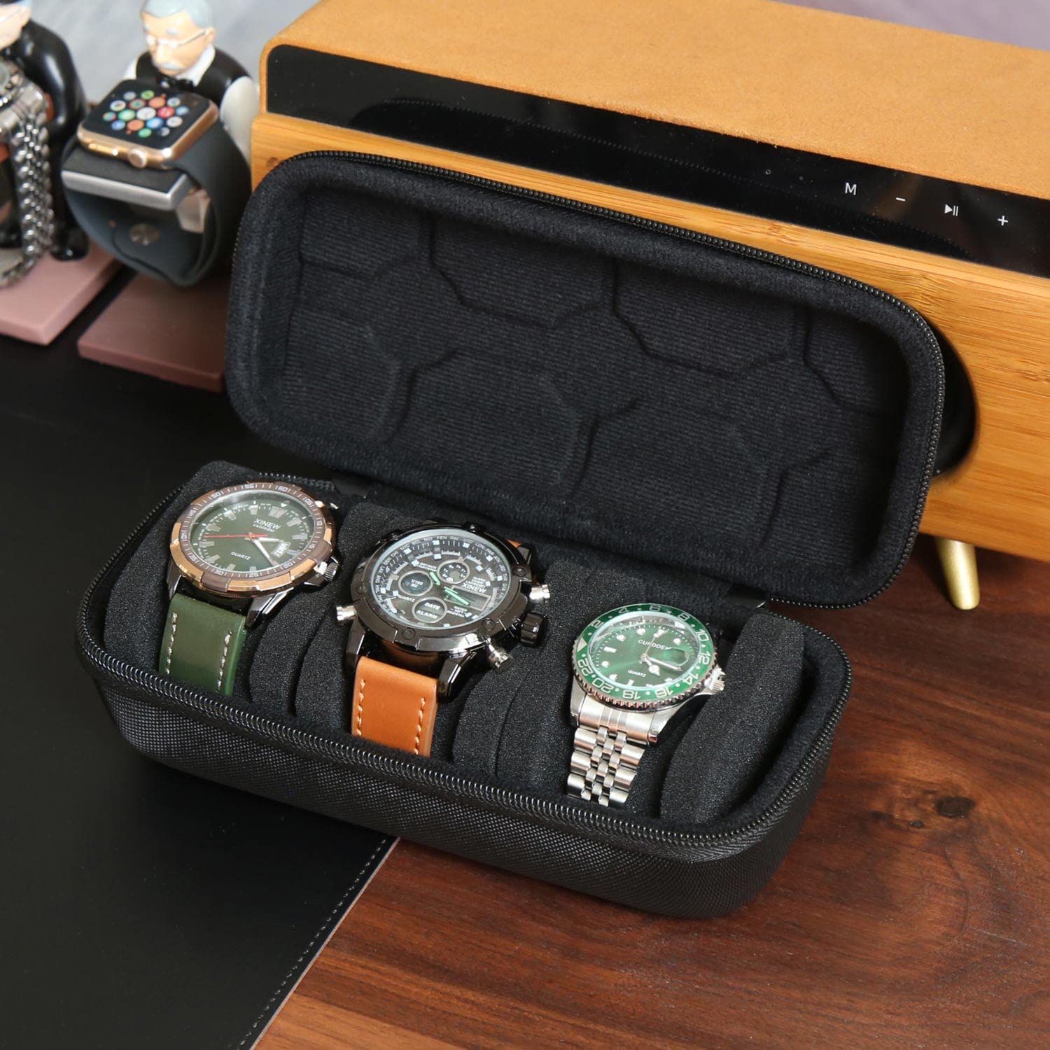 Watch Smartwatch - Organizador de caixa de relógio para