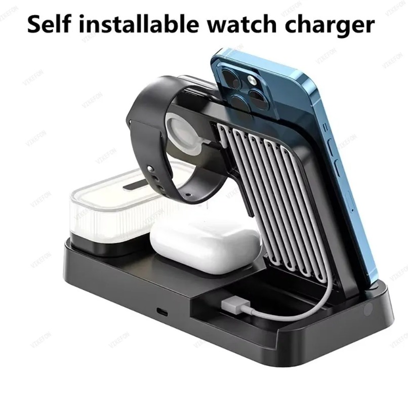 Watch 7 Smartwatch Iphone - Carregador Sem Fio Removível 6 em