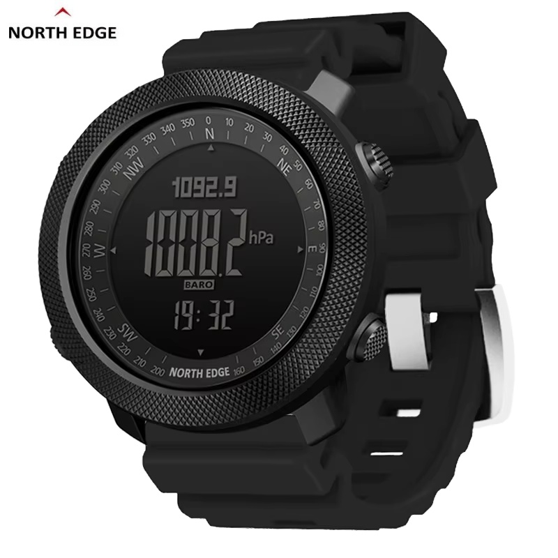 Altimeter Compass Watch - Relógios impermeáveis North Edge para homens,