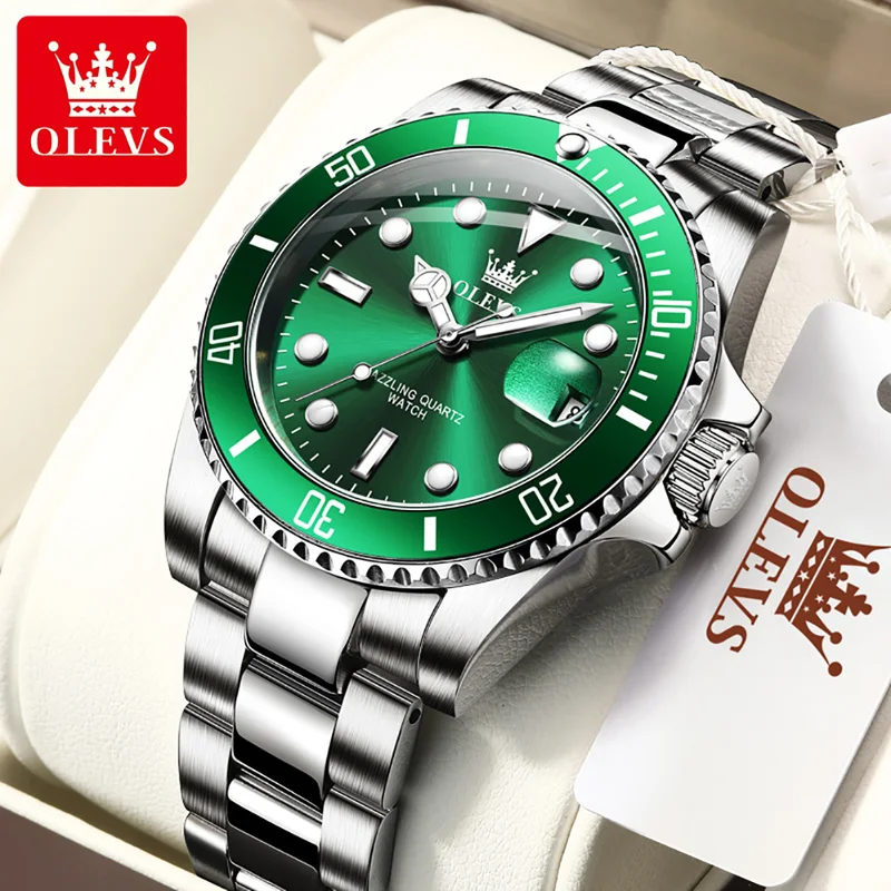 Smartwatch Watches For Men Brands - Olevs relógio de quartzo original para