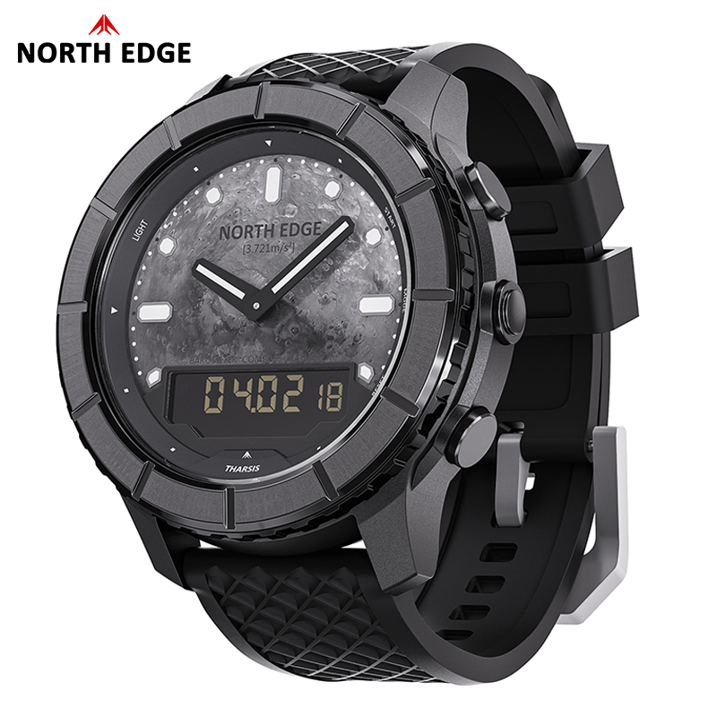 Altimeter Compass Watch - Relógio Digital Masculino NORTH EDGE THARSIS