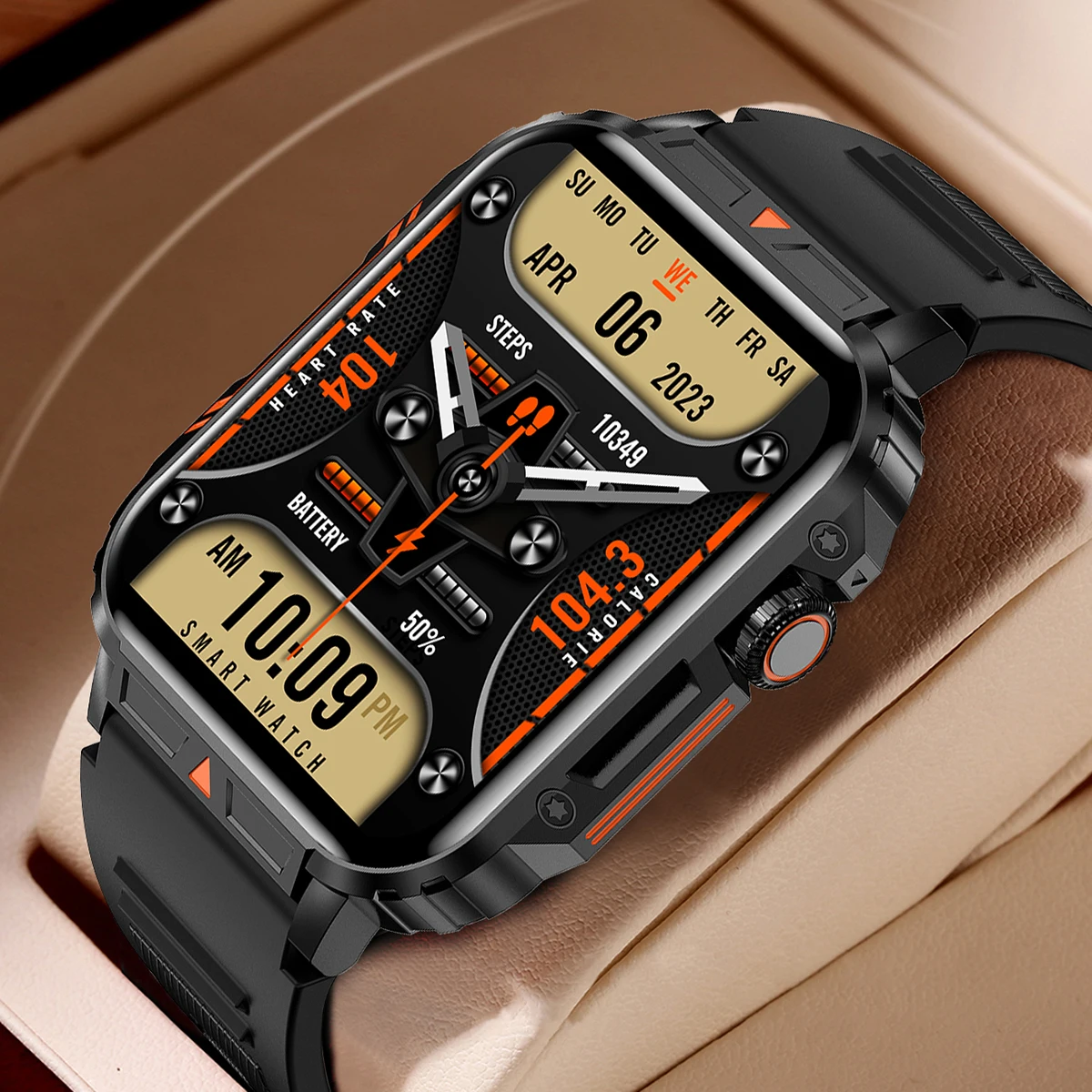 Smartwatch Luxury Watches For Women - Relógio Inteligente Militar de Luxo 2026