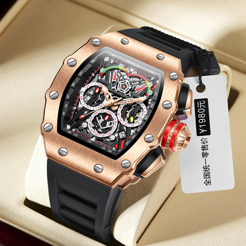 Chronograph Sport Watch - Onola relógios de pulso quartzo relógio