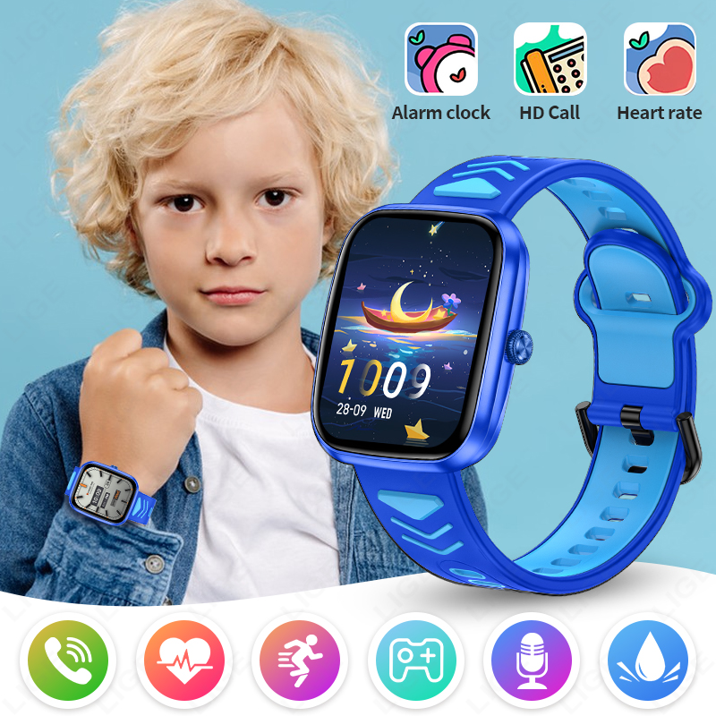Smartwatch Watches Boys - Relógio Inteligente Infantil LIGE 2026 com