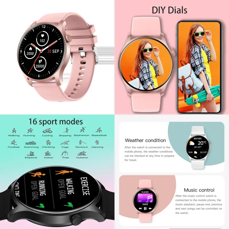 Watch Smartwatch - Relógio Inteligente SENBONO MAX8 para Homens