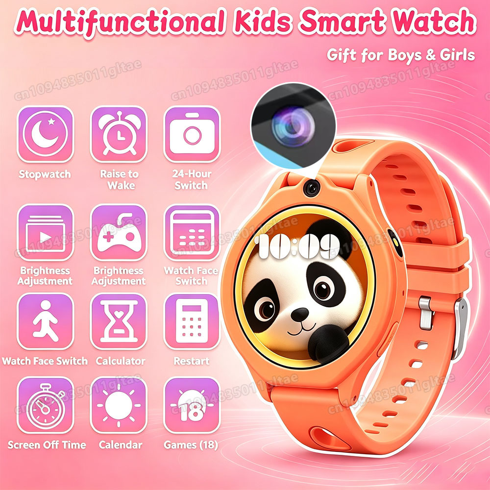 Smartwatch Watches Gift For Boys On Birthday - Novo Smartwatch 2026 para Crianças com