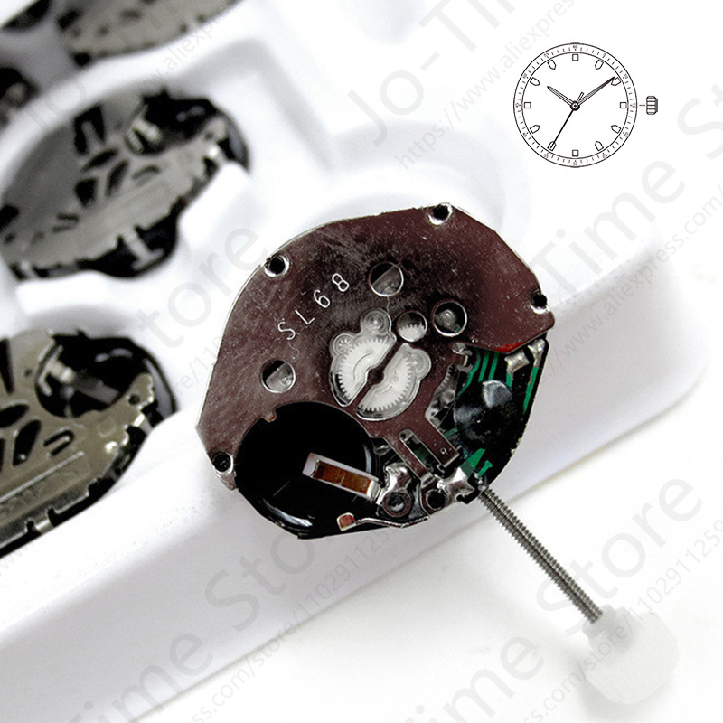 Sunon sl68 movimento de relógi - Watch Movement Rotor avaliação e preço