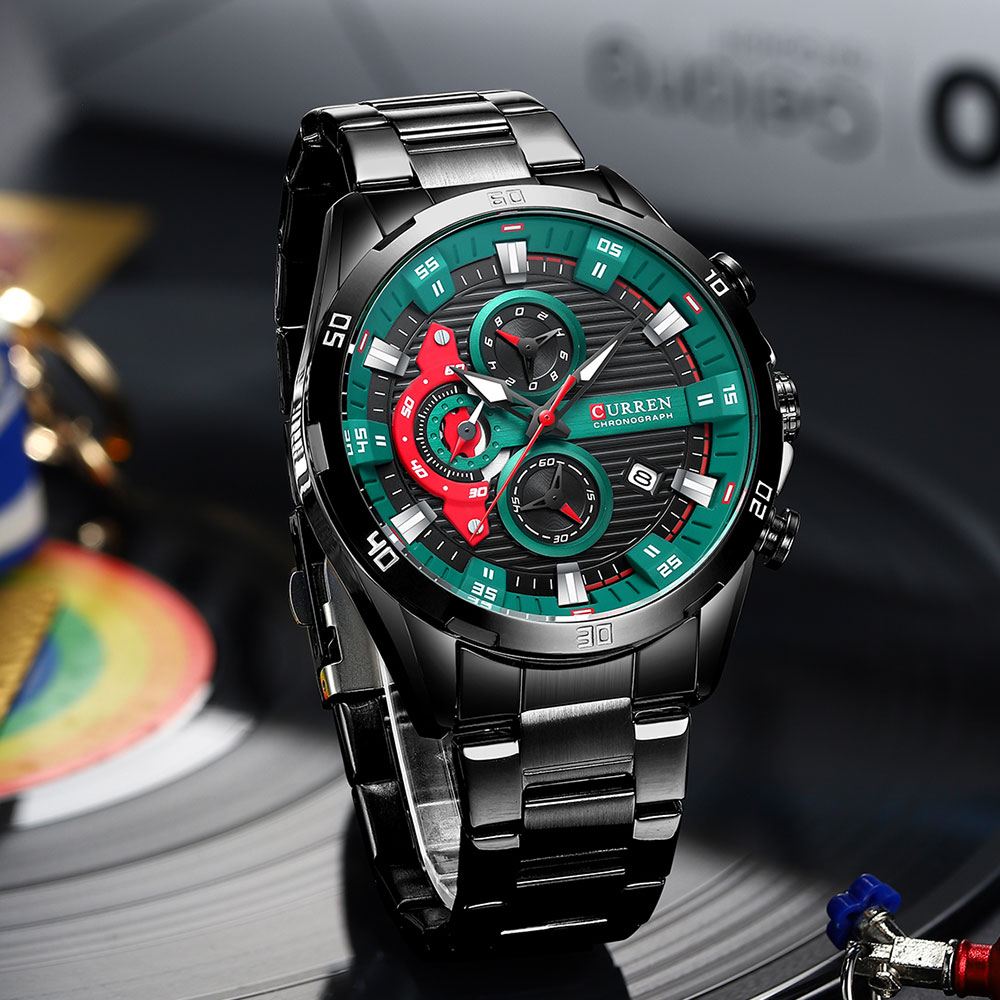 Curren-relógio de pulso mascul - Smartwatch Watches For Men Brands avaliação e preço