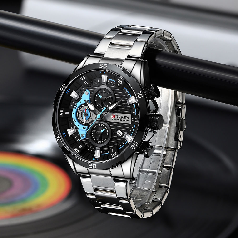 Curren-relógio de pulso mascul - Smartwatch Watches For Men Brands avaliação e preço
