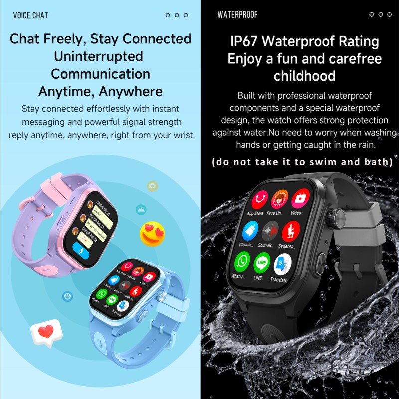 Relógio Inteligente 4G para Cr - Smartwatch Watches For Boys avaliação e preço