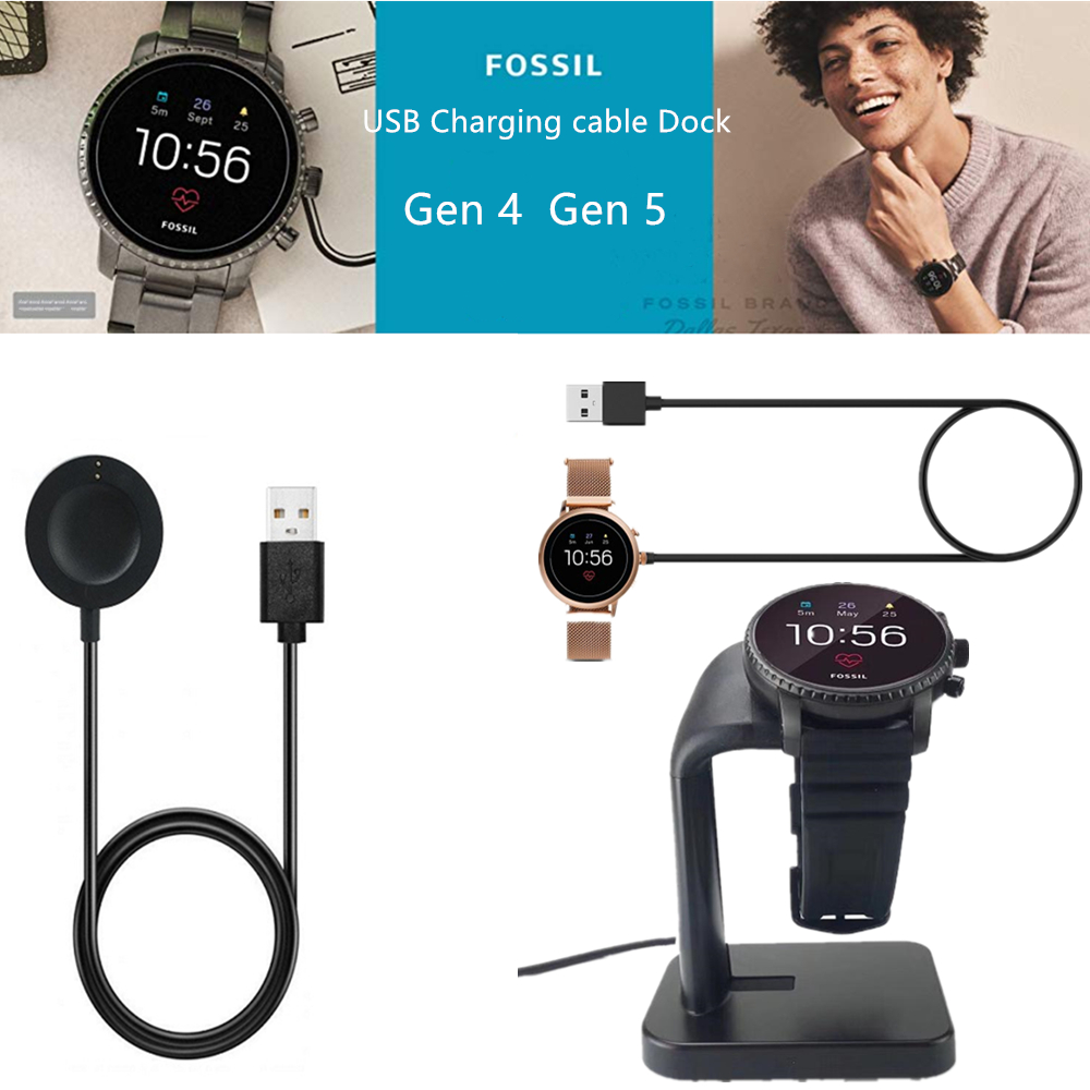 Carregador para fossil gen 4 5 - Fossil Watches Smartwatch Charger avaliação e preço