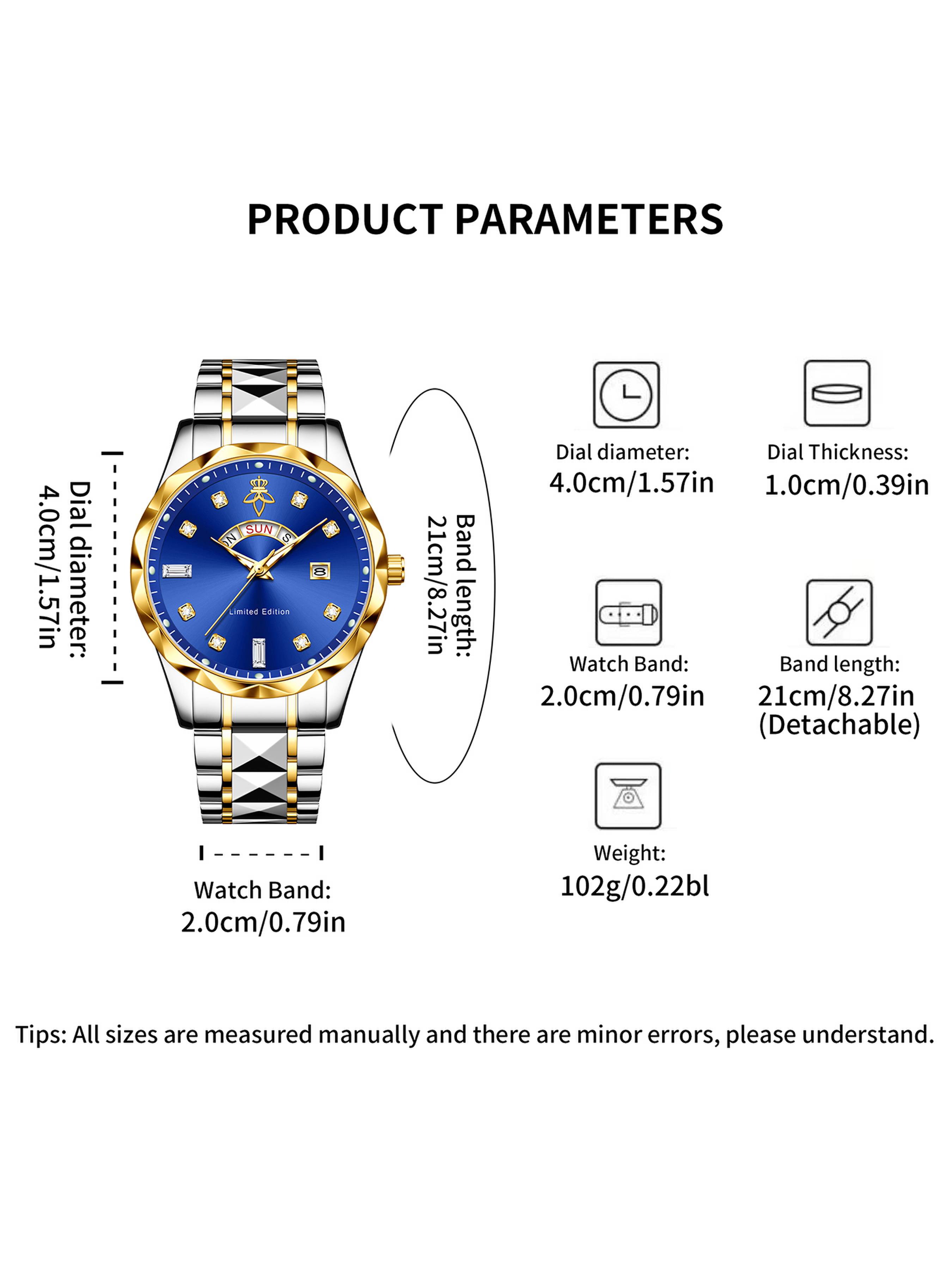 YaLaLuSi Relógio masculino de  - Smartwatch Affordable Watches For Men avaliação e preço