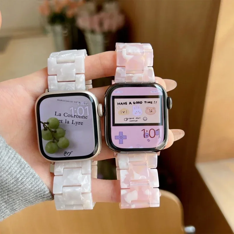 Pulseira de resina para relógi - Smartwatch Luxury Watches For Women avaliação e preço