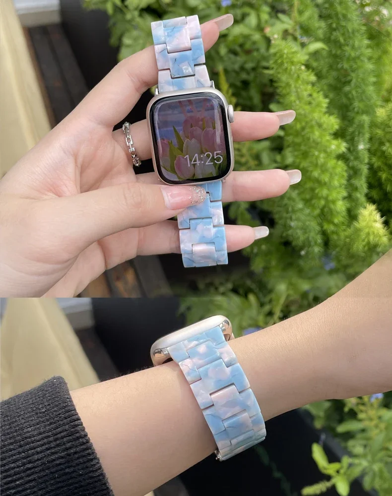 Pulseira de resina para relógi - Smartwatch Luxury Watches For Women avaliação e preço