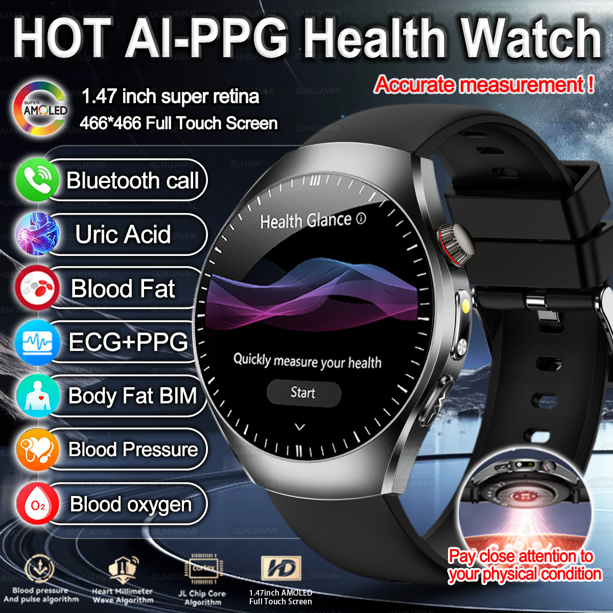 Nova marca 2026 atualização ve - Smartwatch Watches Brands For Women avaliação e preço