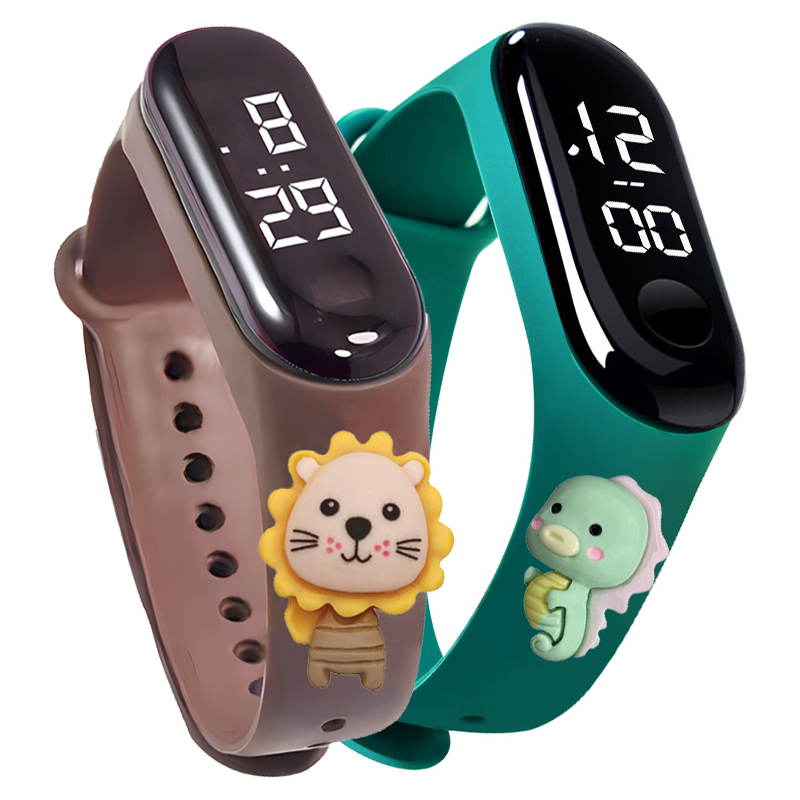 Relógio inteligente multicolor - Smartwatch Watches Boys avaliação e preço