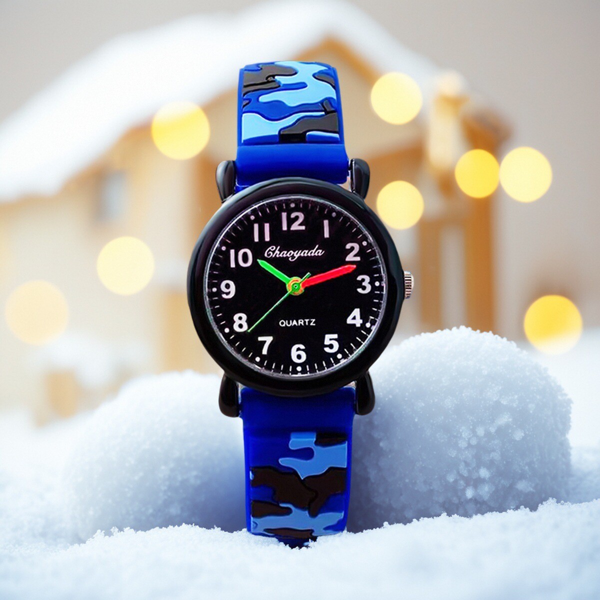 Crianças meninos gilrs analógi - Smartwatch Watches For Boys avaliação e preço