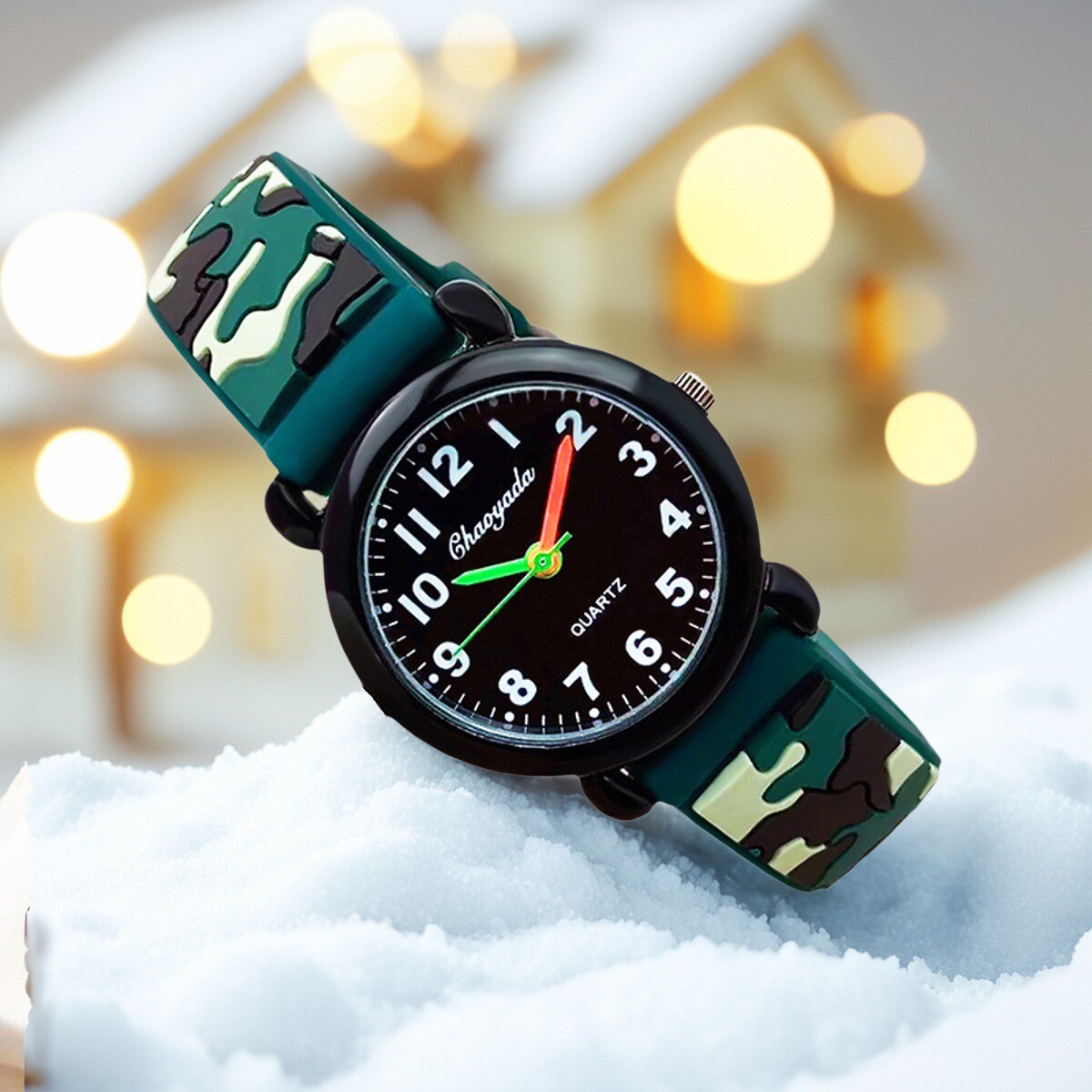 Crianças meninos gilrs analógi - Smartwatch Watches For Boys avaliação e preço