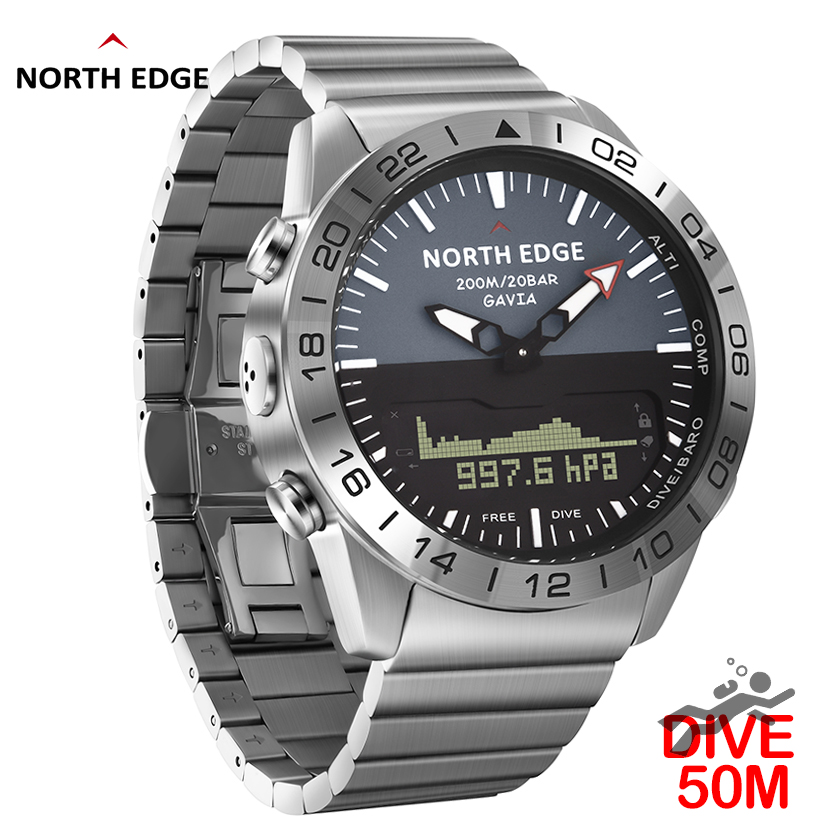 Relógio de Mergulho Masculino  - Altimeter Compass Watch avaliação e preço