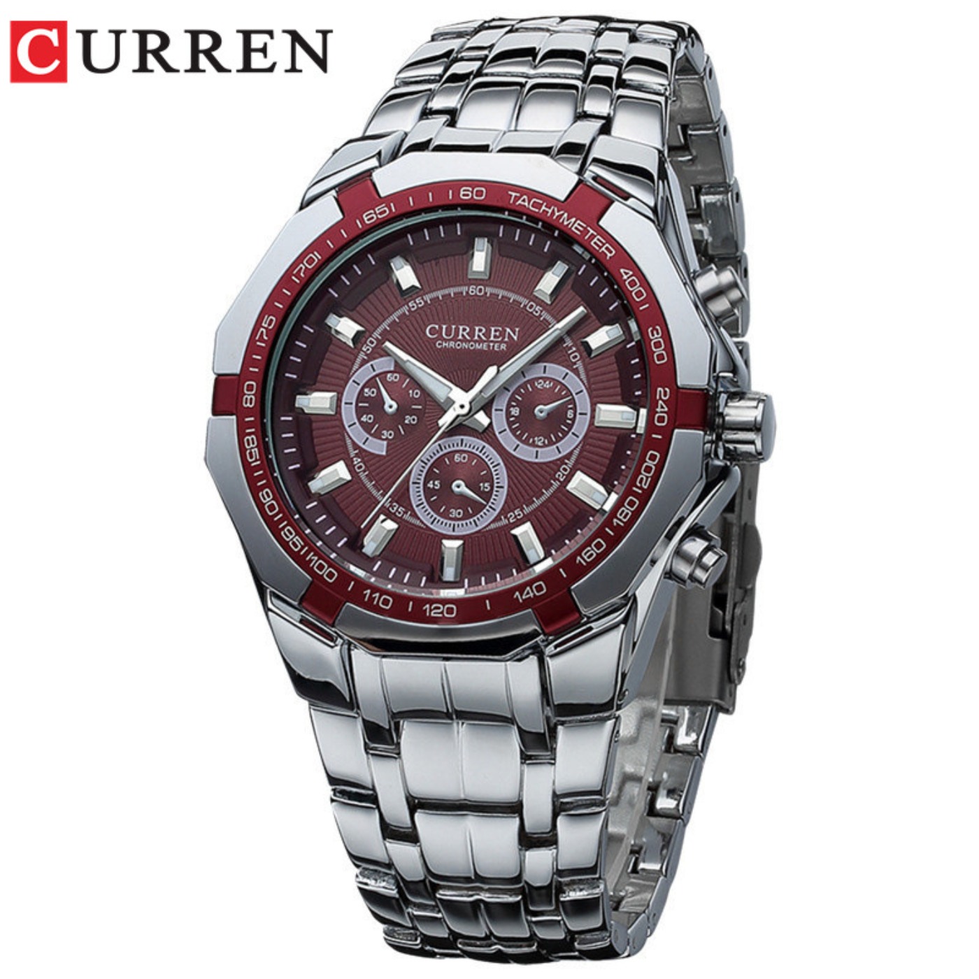 Relógio Masculino de Luxo CURR - Smartwatch Watches For Men Brands avaliação e preço