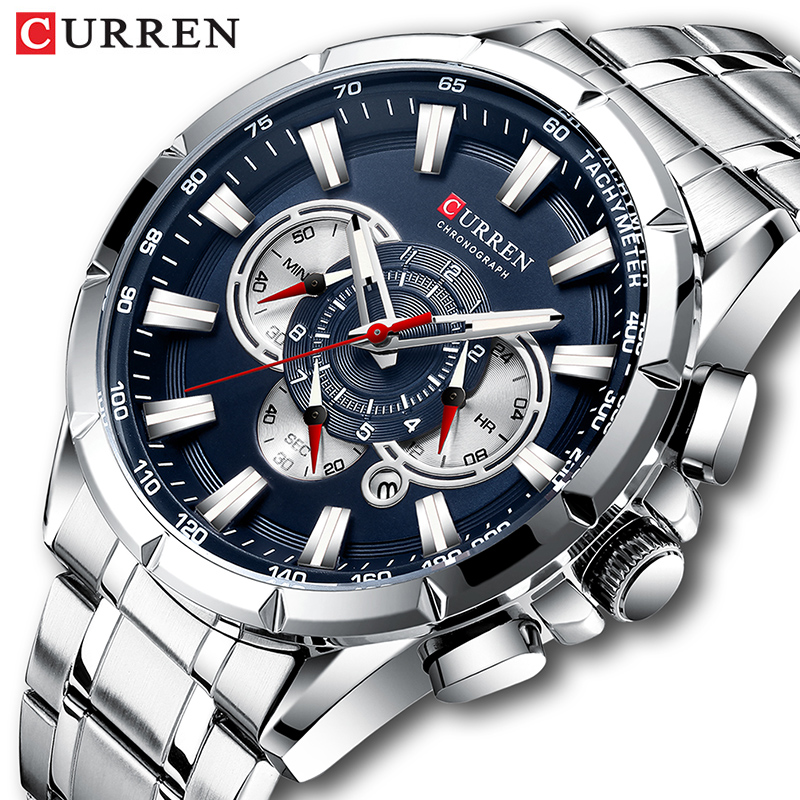 Curren relógio de pulso mascul - Smartwatch Watches For Men Brands avaliação e preço