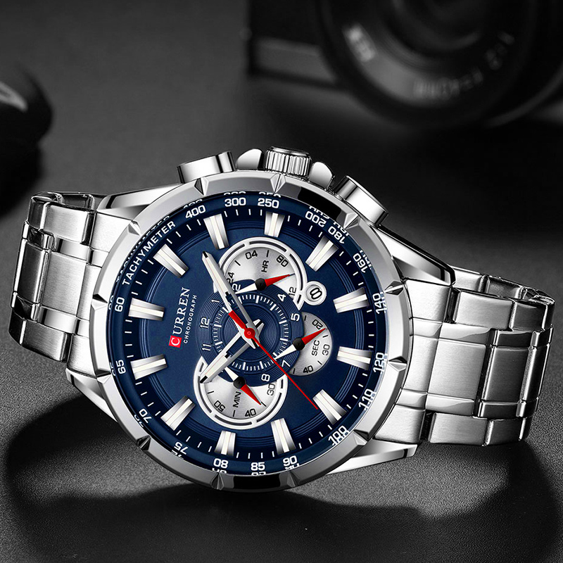 Curren relógio de pulso mascul - Smartwatch Watches For Men Brands avaliação e preço