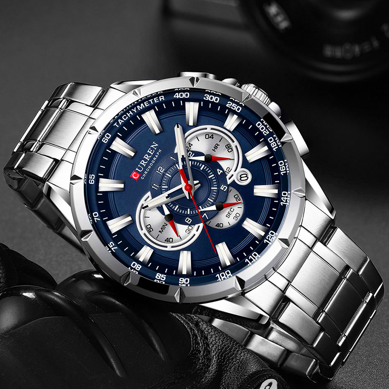 Curren relógio de pulso mascul - Smartwatch Watches For Men Brands avaliação e preço
