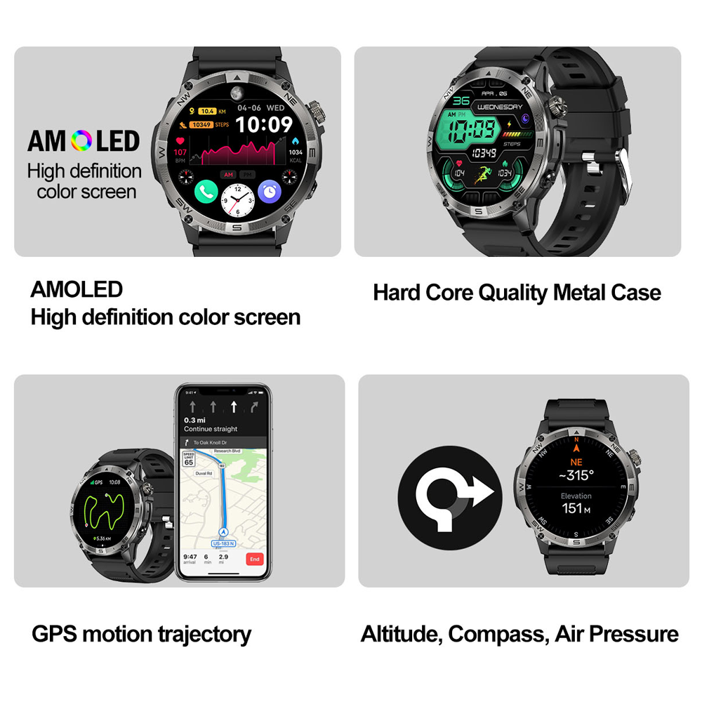 North edge gps esportes relógi - Altimeter Compass Watch avaliação e preço