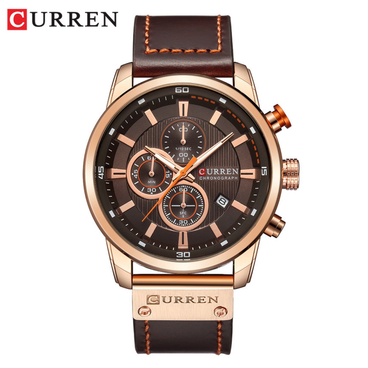 Relógio Masculino CURREN de Mo - Chronograph Sport Watch avaliação e preço