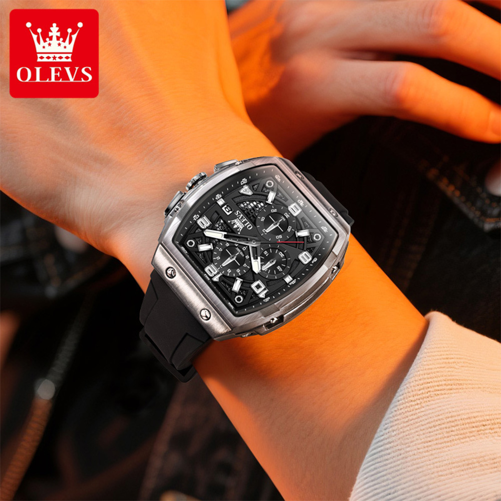 Olevs relógios masculinos 2976 - Smartwatch Watches For Men Brands avaliação e preço