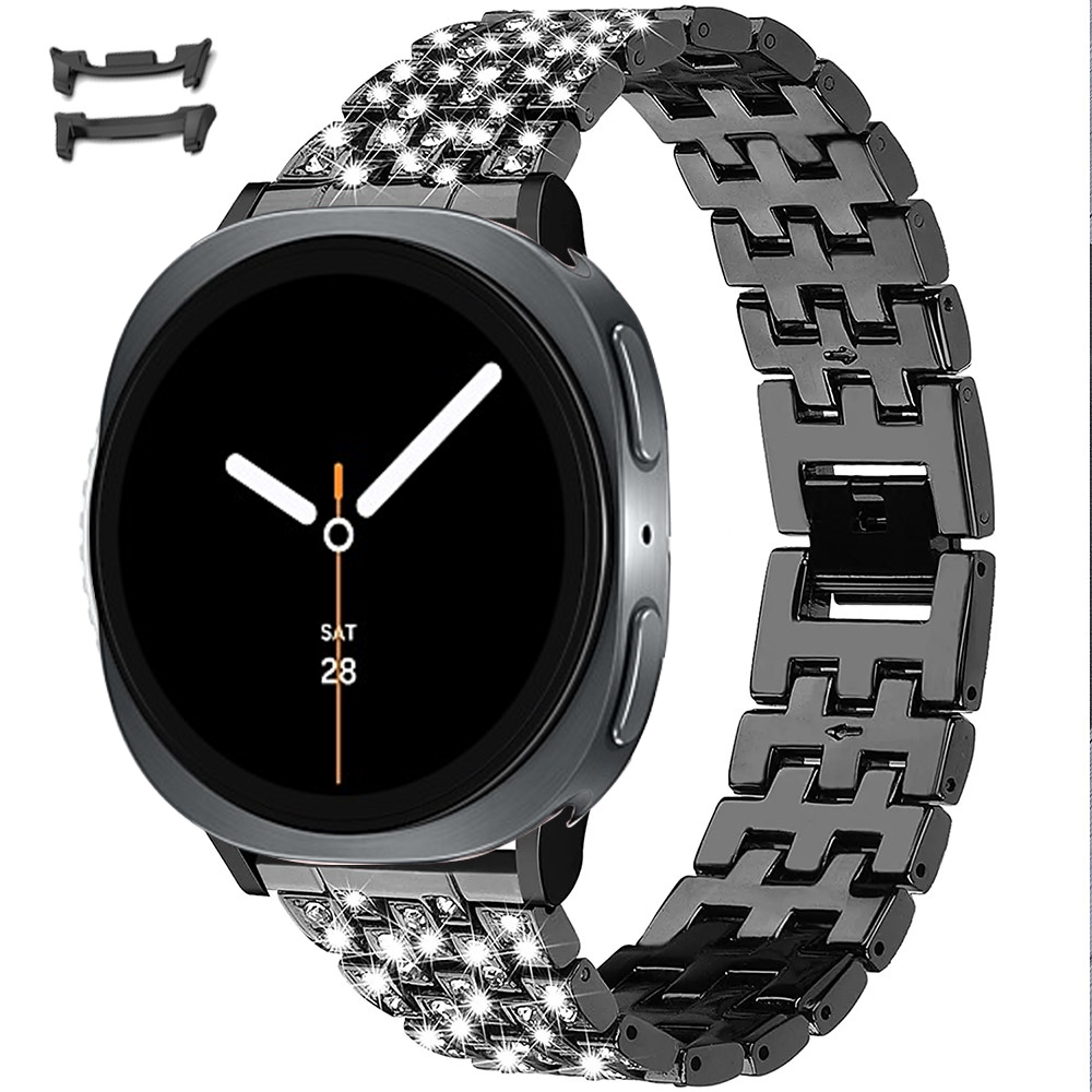 Pulseira luxuosa de diamante p - Smartwatch Luxury Watches For Women avaliação e preço