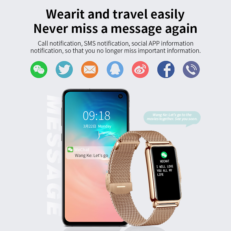 LIGE-Relógio Inteligente Imper - Smartwatch Watches Brands For Women avaliação e preço
