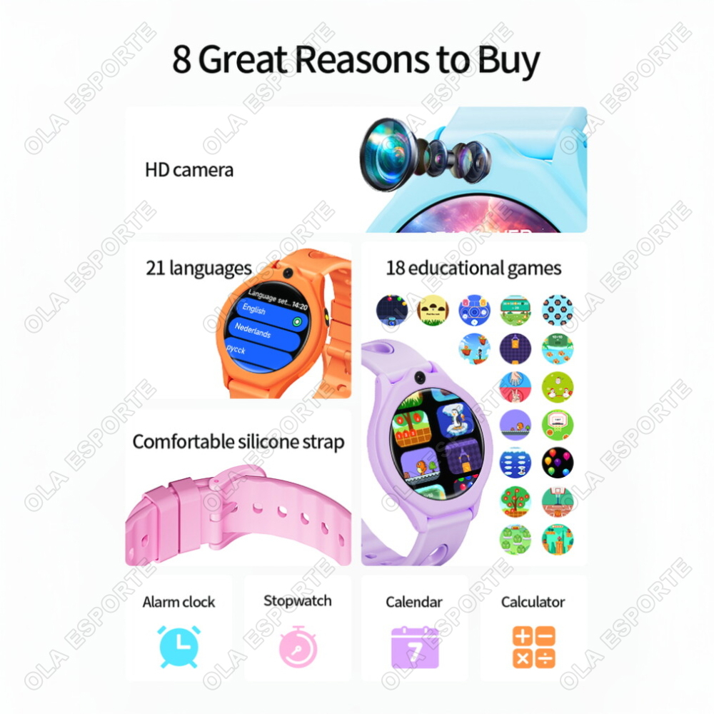Novo Relógio Inteligente para  - Smartwatch Watches Gift For Boys On Birthday avaliação e preço