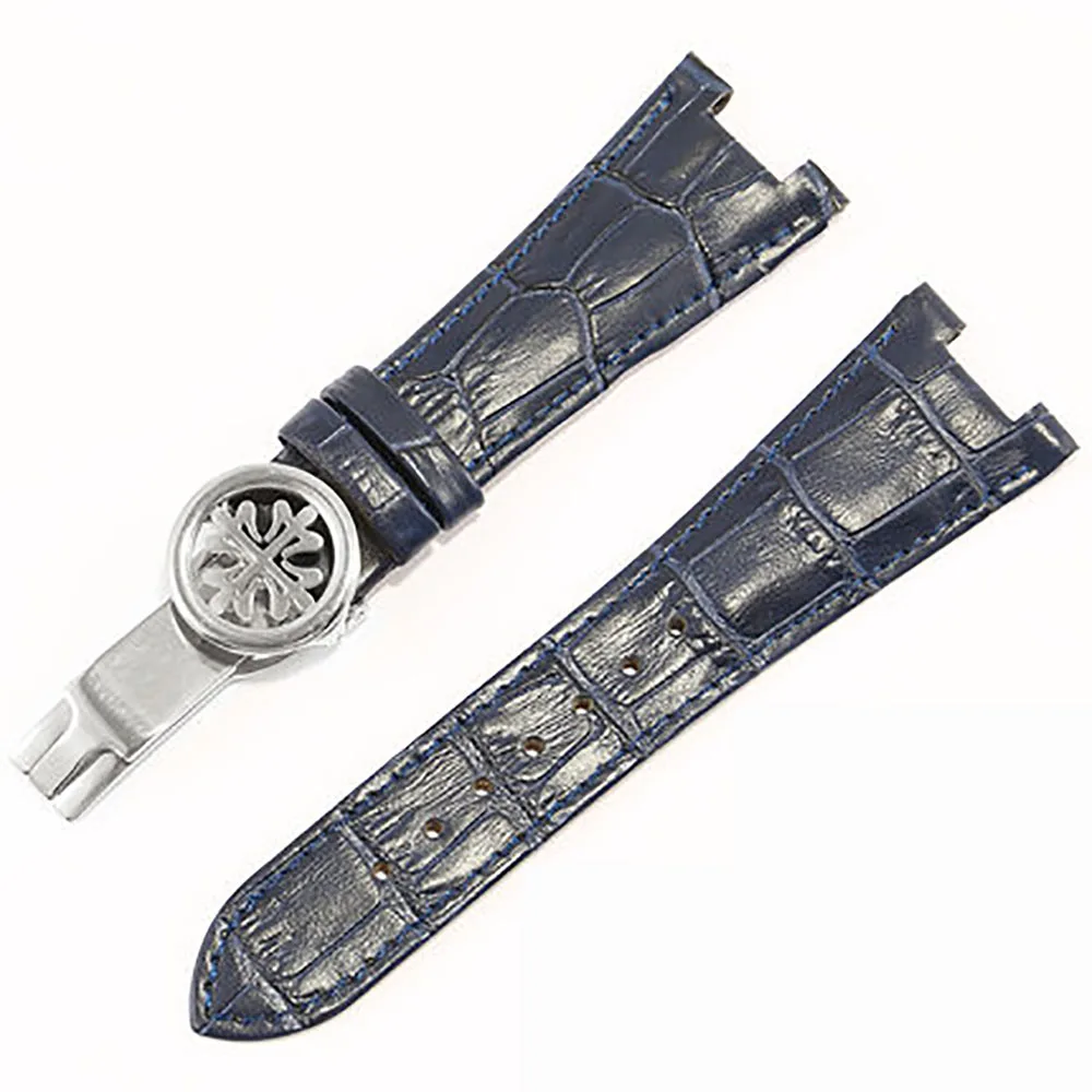 Pulseira de relógio de couro c - Patek Philippe Watch Aquanaut avaliação e preço