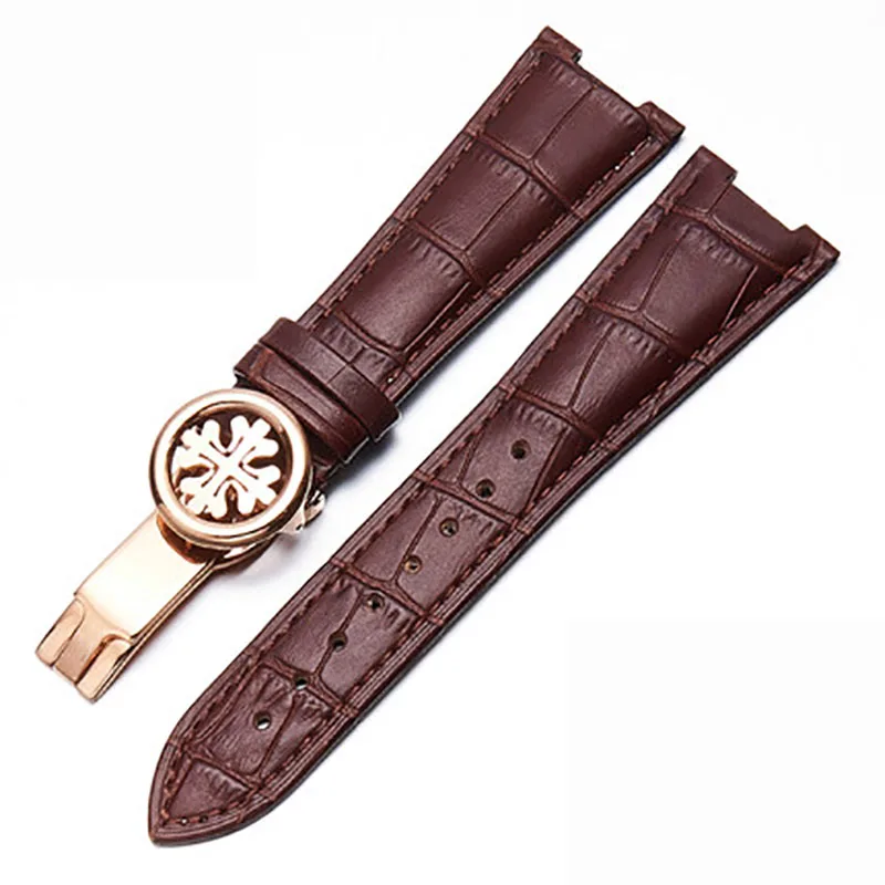 Pulseira de relógio de couro c - Patek Philippe Watch Aquanaut avaliação e preço