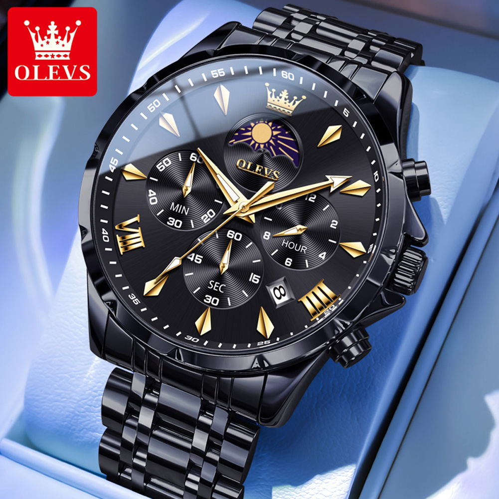 Relógio Masculino OLEVS 3653 c - Smartwatch Watches For Men Brands avaliação e preço