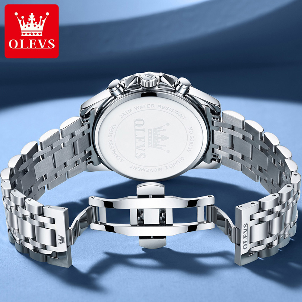 Relógio Masculino OLEVS 3653 c - Smartwatch Watches For Men Brands avaliação e preço