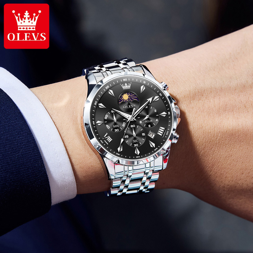 Relógio Masculino OLEVS 3653 c - Smartwatch Watches For Men Brands avaliação e preço