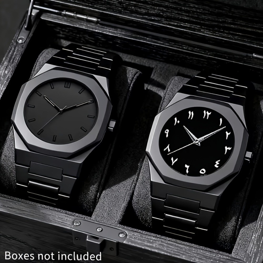 2 relógios de pulso de quartzo - Smartwatch Watches Birthday Gift For Men avaliação e preço
