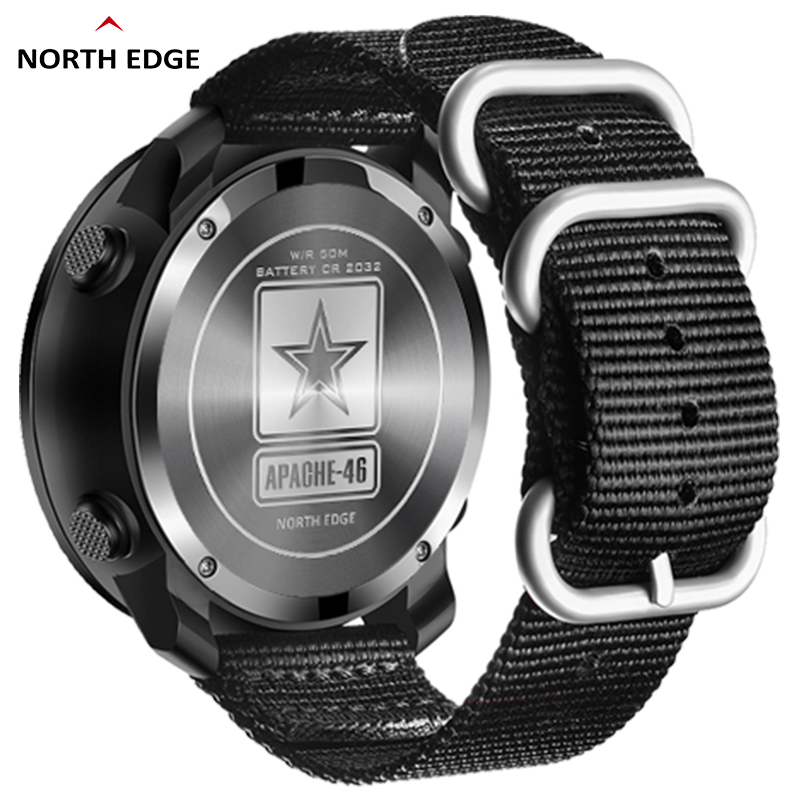 NORTE EDGE-Relógio Digital Mas - Altimeter Compass Watch avaliação e preço