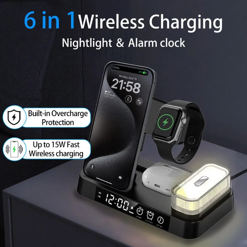 Carregador Sem Fio Removível 6 - Watch 7 Smartwatch Iphone avaliação e preço