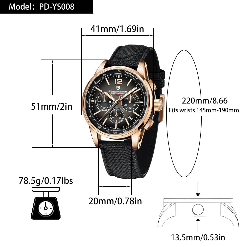 Pagani design novo relógio mas - Smartwatch Watches For Men Brands avaliação e preço
