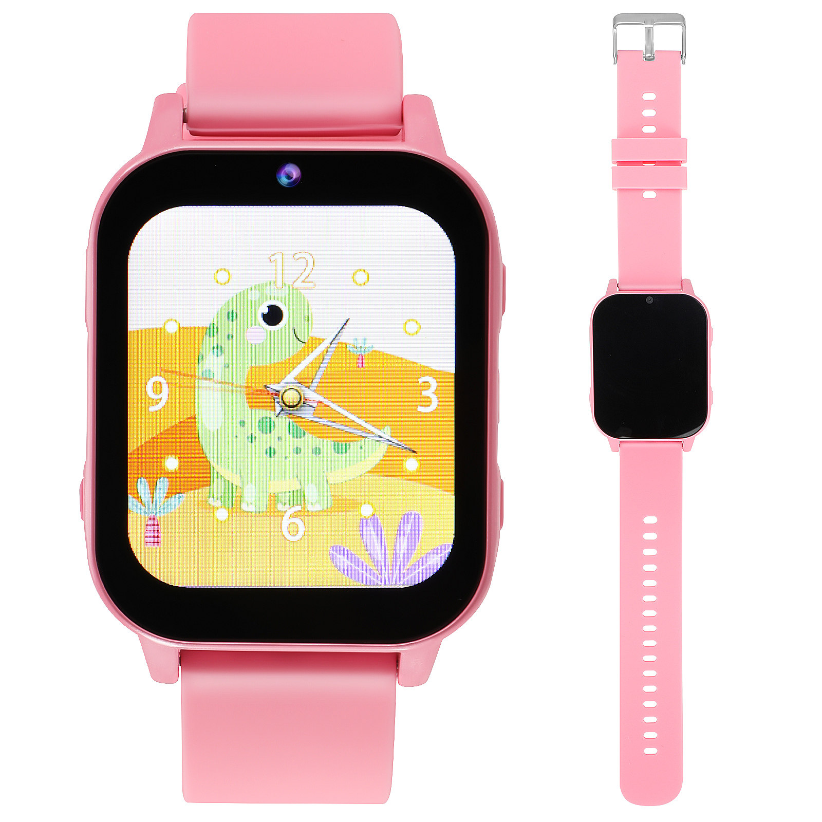 Relógio Inteligente Infantil c - Smartwatch Pink Watches For Kids avaliação e preço